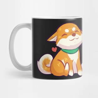 Shiba inu in airplane mode Mug